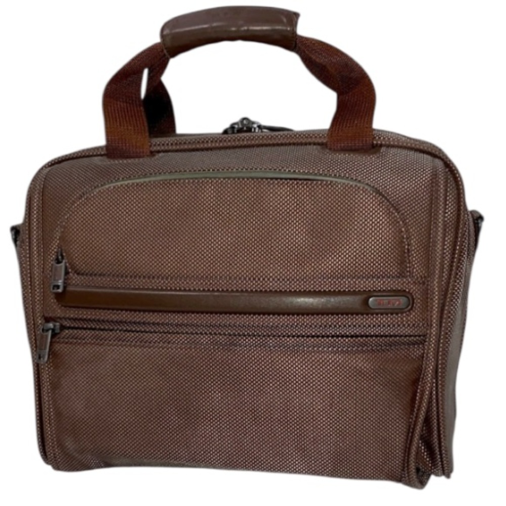 Tumi Ballistic Nylon Accessory Satchel Style #022155CH4 12" × 15" x 8.5"
